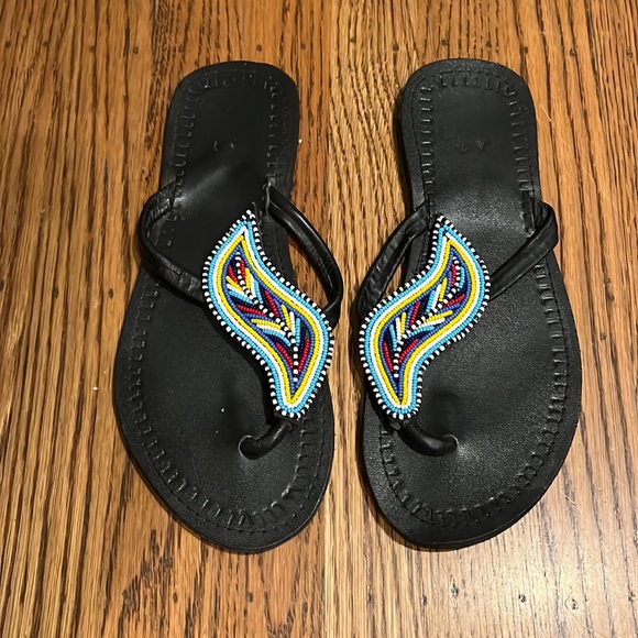 Leather sandals - Picture 1 of 5